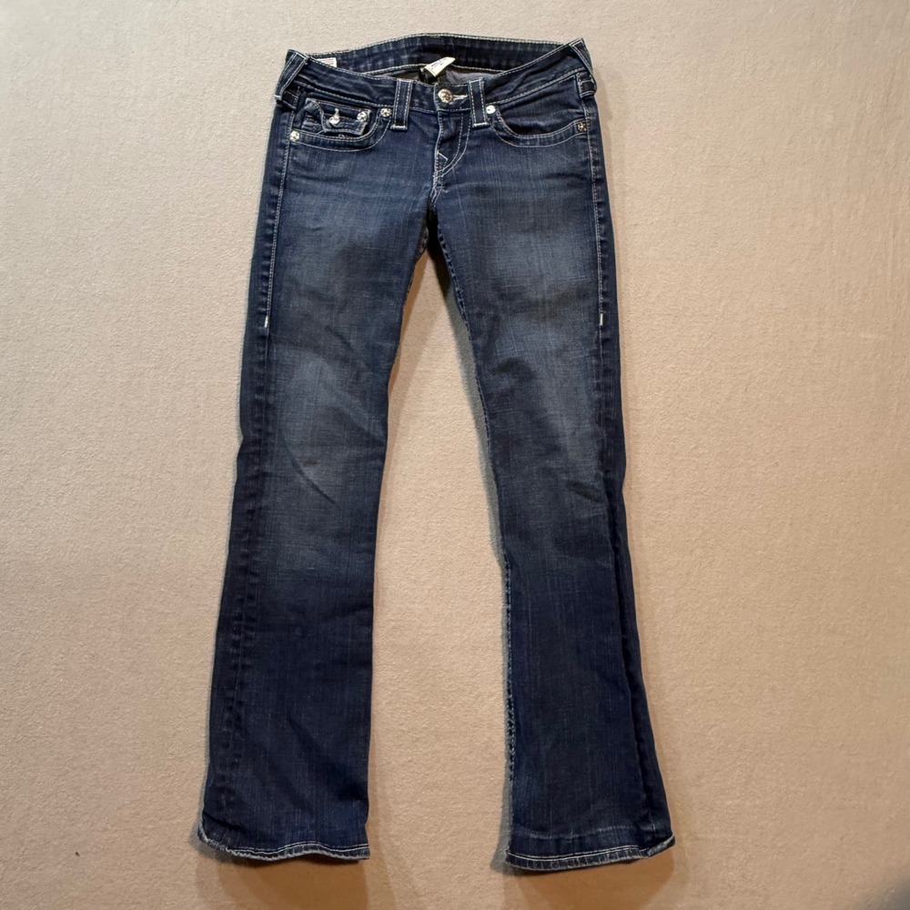 True Religion Women's Boot Cut Jeans - Dark Blue